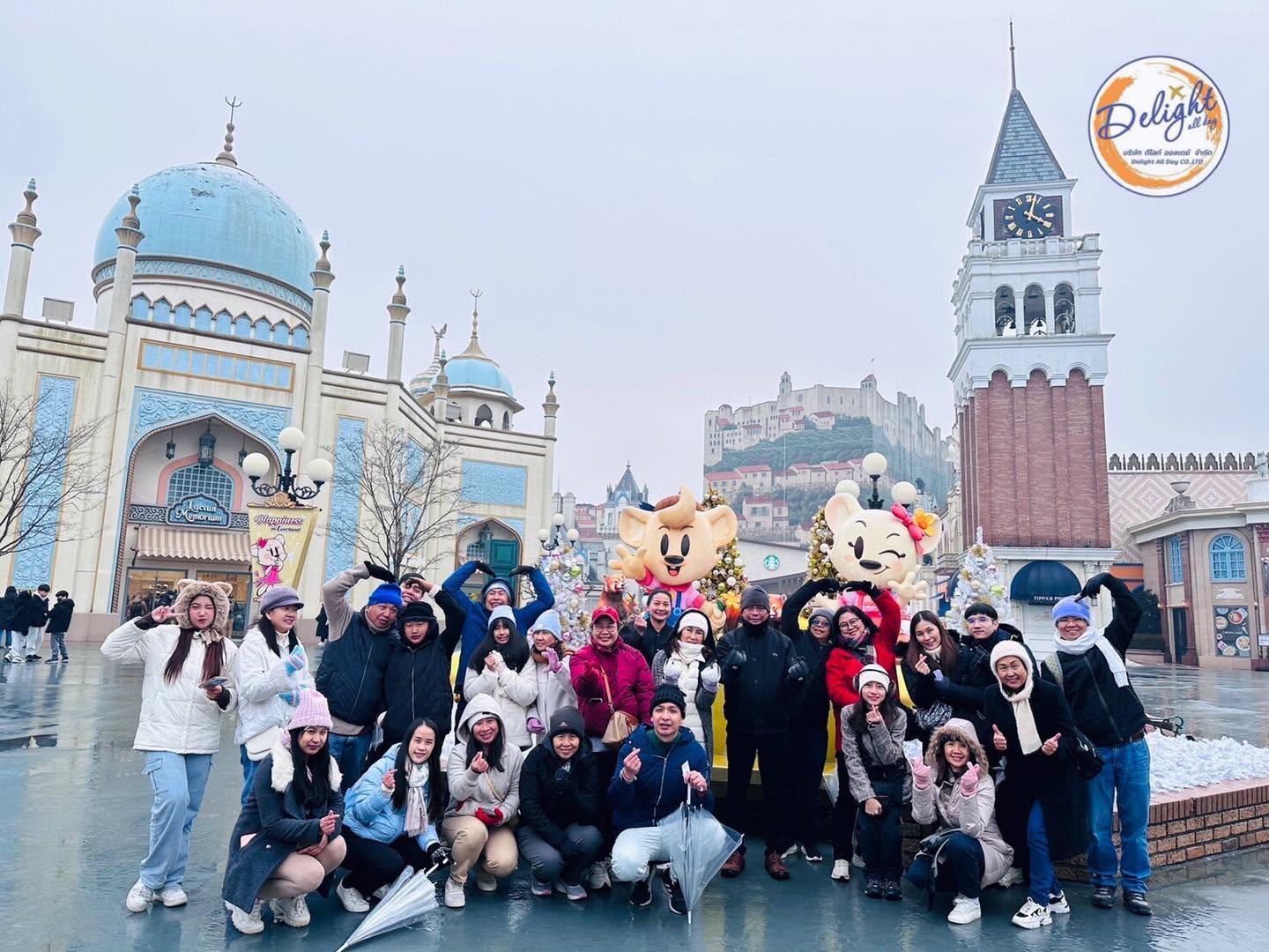 🇰🇷 บรรยากาศส่งตรงจากเกาหลีค่ะ สวนสนุก เอเวอร์แลนด์ ”( Everland)